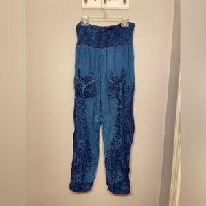 Blue Vacation Pants